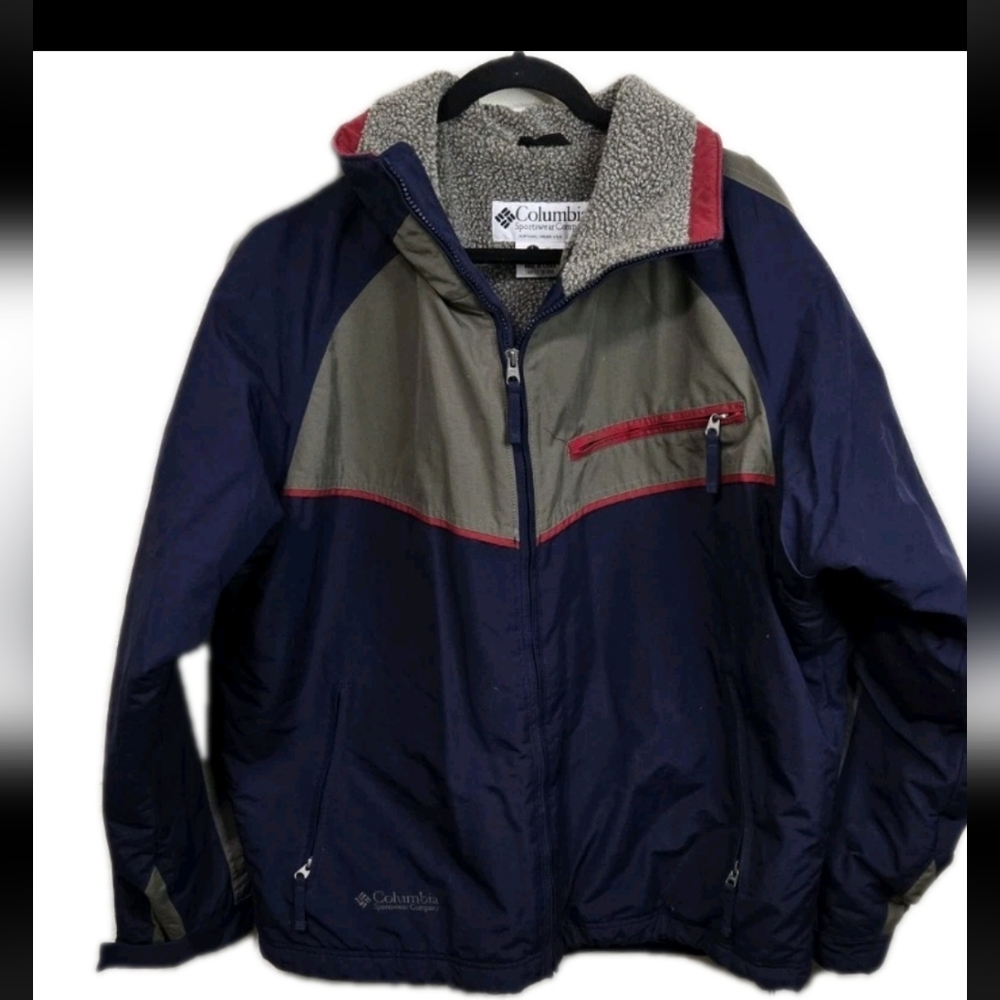 Columbia Navy and Gray Jacket